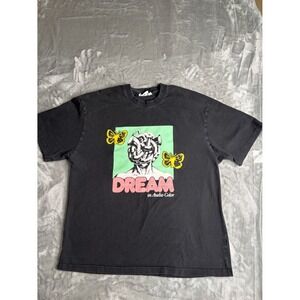 Butter Goods Dream in Audio Color T-Shirt Men's XL Black Cotton Graphic Tee Used